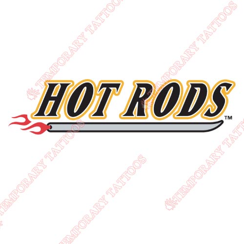 Bowling Green Hot Rods Customize Temporary Tattoos Stickers NO.8069